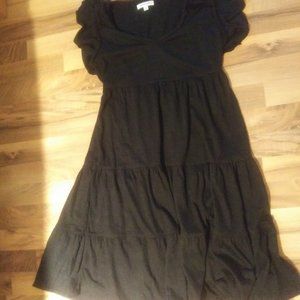 Max studio xs babydoll black dress